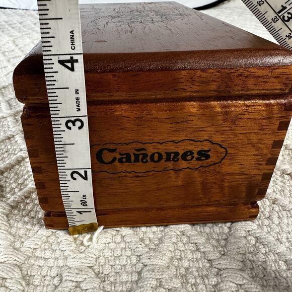 Arturo Fuente Canones Wooden Cigar Box 20 Count Handmade Dominican Republic - Picture 11 of 11